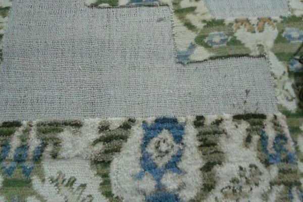 reconstrucción alfombra antigua