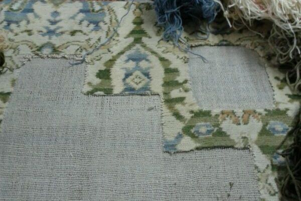 reconstrucción alfombra antigua